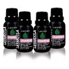 Laferv 4 Piezas De Aceite Esencial Orgánico Lavanda 15 Ml