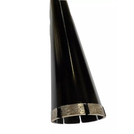 SM DIAMOND TOOLS 4 Inch Professional Quality Pre Cast Diamond Core Drill Bits for Wet/Dry Use