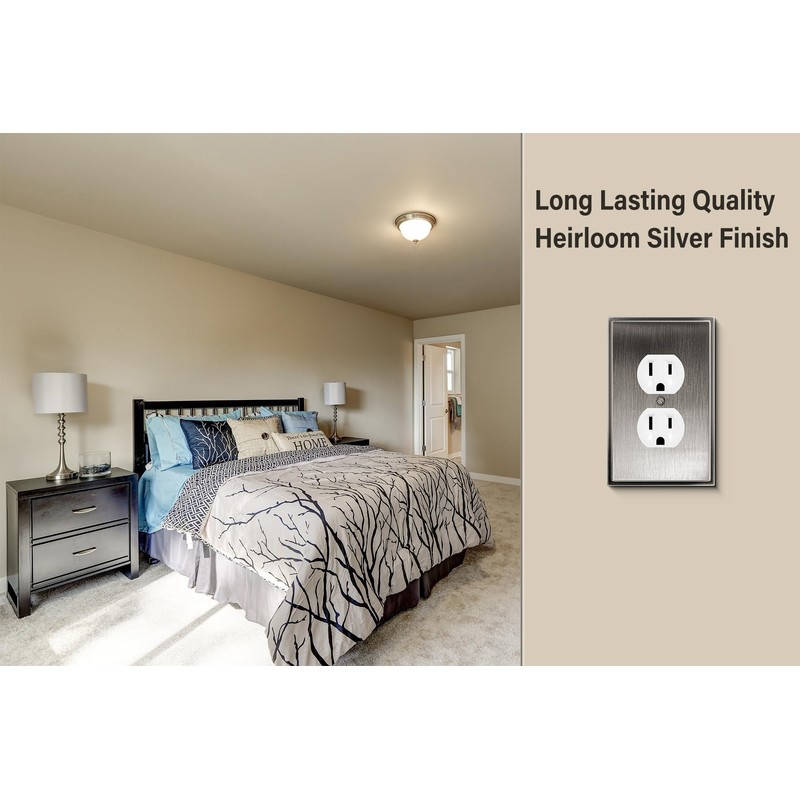 Henne Bery Soft Modern Decorative Wall Plate Switch Plate Outlet