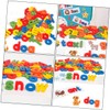 KONTONTY 1 Set Spelling Game Alphabet Blocks Flashcards Word Puzzle