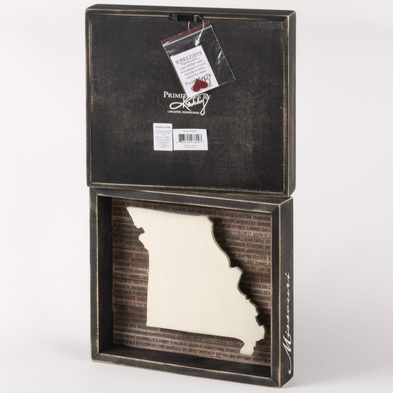 Primitives by Kathy 27802 - Señal de caja con texto