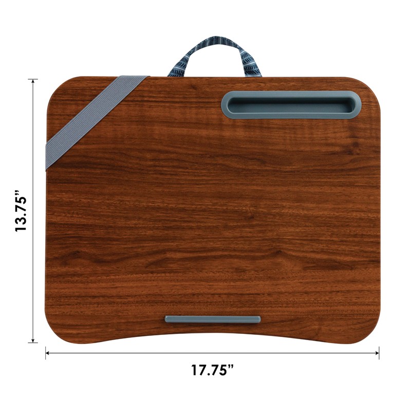 LAPGEAR Designer Lap Desk with Phone Holder and Device Ledge