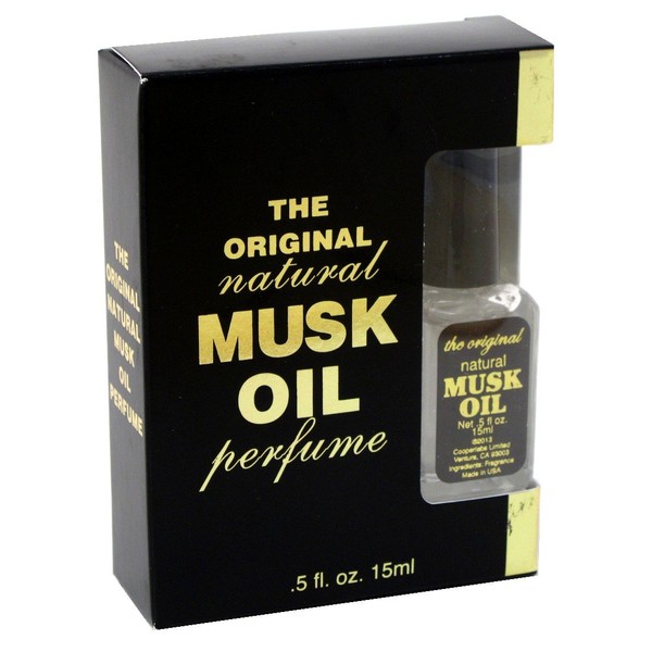 CABOT Musk Oil Perfume 0.5 Ounce Original (14ml)