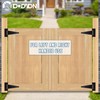 BOODVON Heavy Duty T Hinge Tee Hinge T Strap Hinge