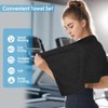 Simpeak Toalla Deportiva 40 * 80 cm, Toallas Microfibra Secado