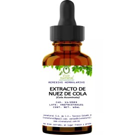 VIVONATURAL Extracto De Nuez De Kola 60ml Vivonatural