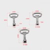 Set of 3 corner keys, bleed keys, heating key, heating