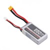 850mAh 75C High Rate Lipo Batteries Li Ion Battery Pack