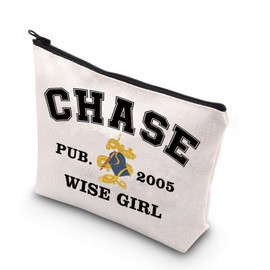 MYSOMY Annabeth Book Fans Makeup Bag Chase Wise Girl Gifts Percy Bookish Zipper Pouch Camp Half Blood Gifts (CHASEmb)