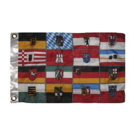 Trade Winds 12x18 12"x18" Germany German 16 States Boat Flag SuperPoly Flag Premium Fade Resistant