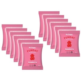 Funday Bulk Funday Raspberry Gummy Frogs 50g 12pk