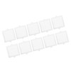 10pcs Disposable Hair Catchers Multipurpose Efficient Quadrate Waterproof Strong Adhesive