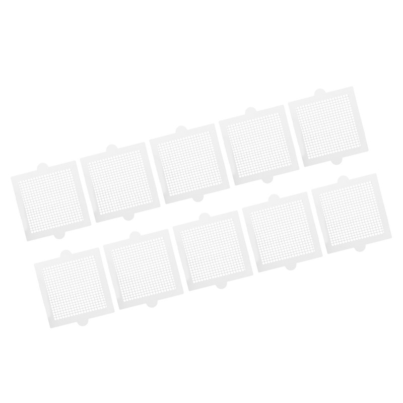 10pcs Disposable Hair Catchers Multipurpose Efficient Quadrate Waterproof Strong Adhesive
