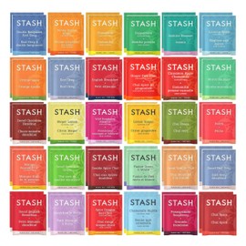 Stash Tea Bags Sampler Assortment Box (52 Count) 30 Different Flavors Gifts for Her Him Women Men Mom Dad Friends Coworkers Family