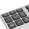 Wireless Number Pad 35 Keys Aluminum Alloy Ultrathin Rechargeable Ergonomic