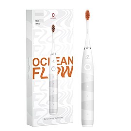 Oclean Cepillo de dientes eléctrico Sonic para 180 días de uso, cepillo de dientes electrónico 5 modos, cepillo de dientes recargable de viaje para adultos, temporizador ultrasónico de cepillo de dientes (blanco)
