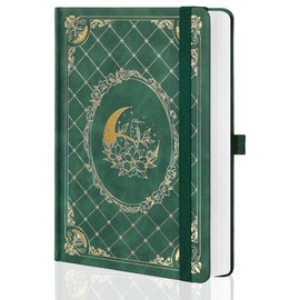 MGGAO Lined Journal Notebook for Women Men, 320 Numbered Pages 100 GSM Thick Paper, A5 Hardcover Journals for Writing, College Ruled Notebook, for School, Travel, Work