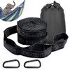 Hammock Suspension Attachment, 2 x Carabiner + Slings, 3 m