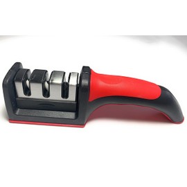 3 Stage Portable Knife Sharpener Sharpening Tool, Anti-slip,Easy To Repair,Restore and Polish Blades