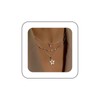 Cimenexe Bohemian Layered Star Choker Necklace Silver Hollow Star Pendant