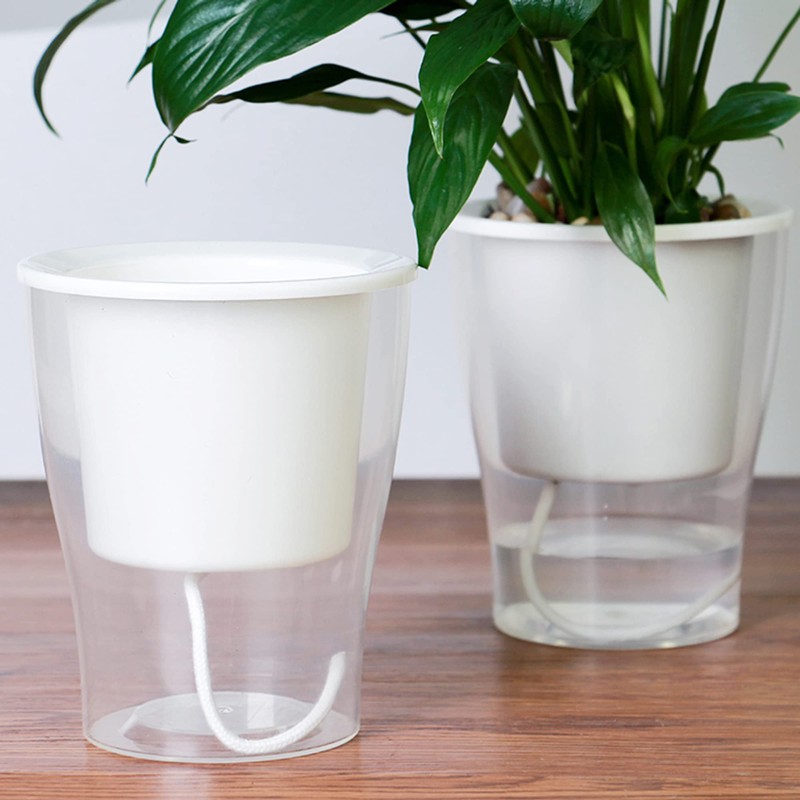 Oresteluchetta Self-watering pot for outdoor/indoor ASON MEDIUM