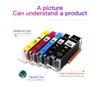 Compatible with Canon PGI-250XL CLI-251XL Ink cartridges, High Yield 20-Pack