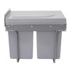 Undercat Pull-Out Trash Can Under Cabinet, 42 Quart 10.6 Gallon