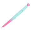 FOMIYES Eyebrow Grooming Tool Precision Tweezers Eyebrow Trimmer Comb for