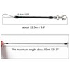 sourcing map Retractable Coil Springs Lanyard, 3 Pcs Keychain Cord