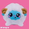 Smooshzees Luvzees, Bleepo, White Sheep, Collectable Characters, Supersoft, Cuddly and