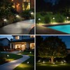 Lebenwell Solar Lights Outdoor, Motion Sensor Outdoor Solar Spotlights Waterproof,
