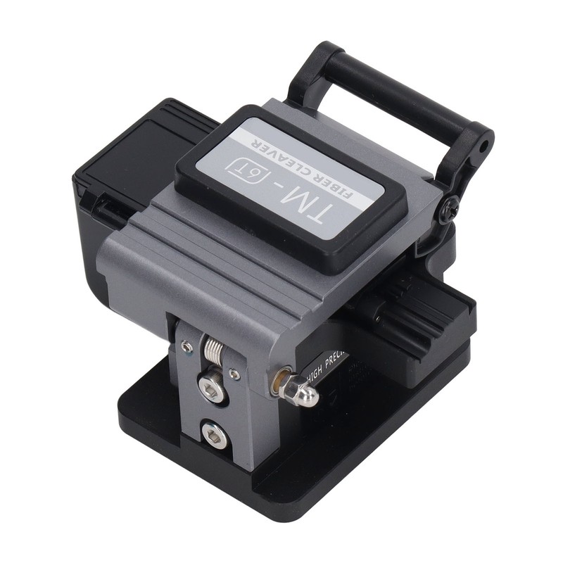 Fiber Cleaver Cold Connection Hot Melting High Accuracy Cutter Cutting