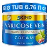 5kind - Crema Profesional Para Venas Varicosas, 6.76 Onzas L
