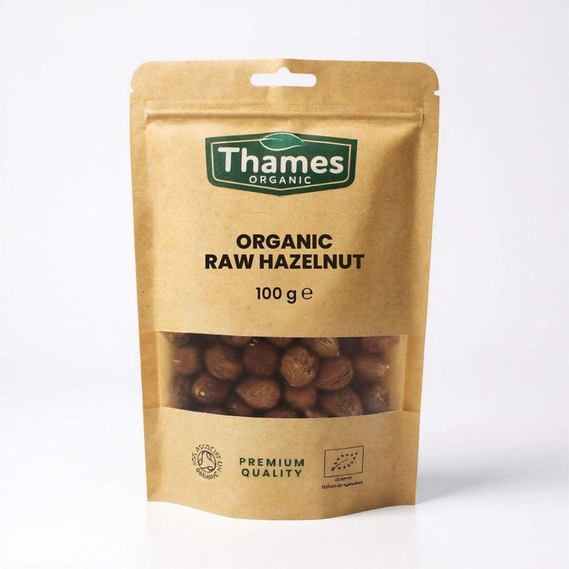 Organic Raw Hazelnuts-Certified Organic, Non-GMO, Vegan, No Additives, No Preservatives,