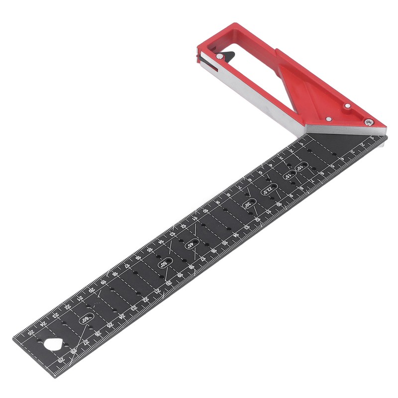 Woodworking Square Multi Angle Professional L Shaped Aluminum Alloy Scribing