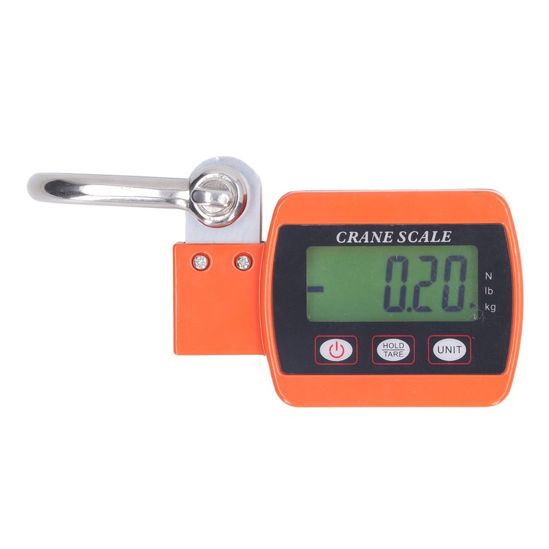 Orange Hanging Hook Scale LCD HD Digital Display High Accuracy