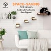 INICIO Cat Wall Shelves - Modern and Durable 3 Step