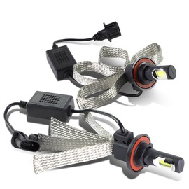 DNA Motoring HID-LED-LB-H13-HL Pair of LED Light Bulbs (High + Low Beam)