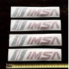 Unbranded 4 IMSA International Motorsports Stickers Decals racing daytona indycar