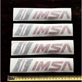 Unbranded 4 IMSA International Motorsports Stickers Decals racing daytona indycar gtlm gtd