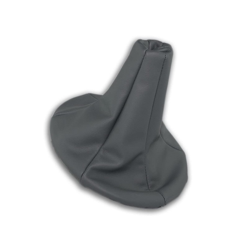 lartepelle Gear Stick Gaiter Genuine Leather Anthracite Compatible with Fiat