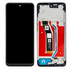 Tefnkiee for Motorola G 5G 2024 Screen Replacement for Moto G 5G 2024 Screen Replacement with Frame XT2417 XT2417-1 XT2417-6 XT2417D LCD Display digitizer Touch Screen Black 6.6 Inch