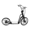 Deck Scooter Toys 13x16.5cm/5.1x6.5in Vivid DIY Alloy Material Black Miniature