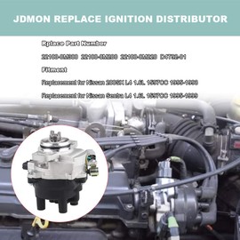 JDMON Distributor Compatible with Nissan Sentra B13 B14 1.6L 1995 1996 1997 1998 1999 SOHC 200SX 1995-1998 Replace 22100-0M300 22100-0M200 22100-0M220 D4T92-01