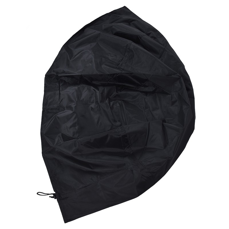 Fire Pit Cover Round Patio Outdoor Fireplace Cover Waterproof Dustproof