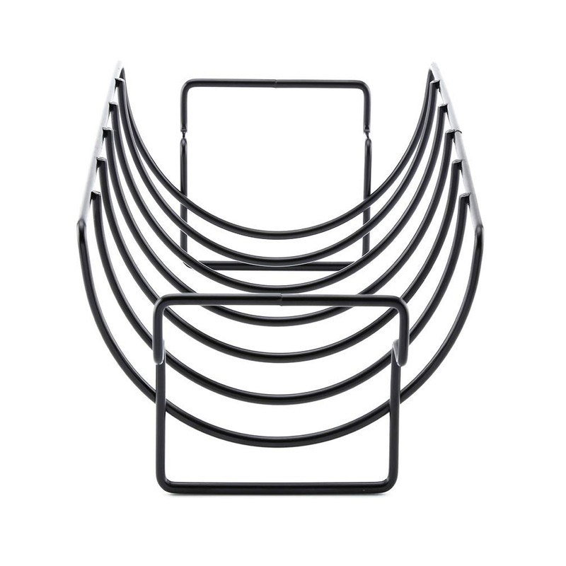 KUNANG BBQ Rib Racks for Smoking,Turkey Roasting Rack Roast Rack