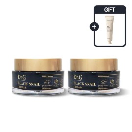Dr.G Black Snail Cream 50ml x 2 + Boomdiada Eye Cream / 닥터지 블랙 스네일 크림 50ml 2개 + 붐디아다 아이크림