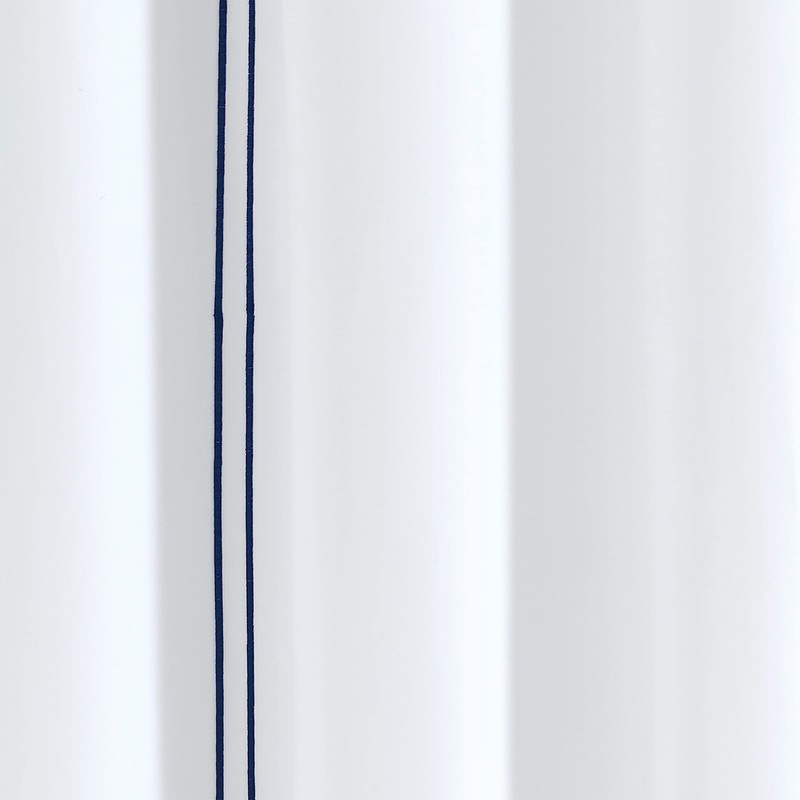 Lush Decor Hotel Collection Shower Curtain, 72" x 72", White