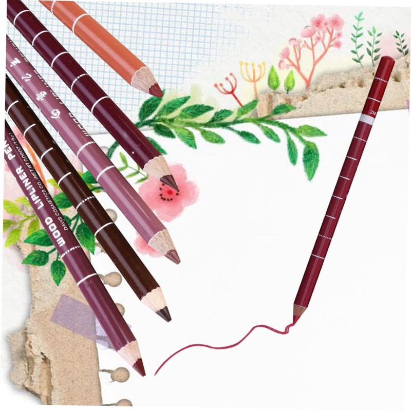 Beavorty 36 Pcs Lip Liner Pencils Set Pipliner Pencil Waterproof