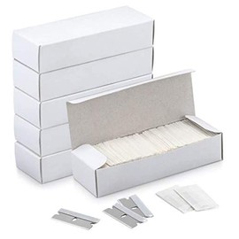 REXBETI 600PCS Single Edge Razor Blades, Industrial Razor Blades, Box Cutter Replacement Blades, Glass Scraper Razor Blades